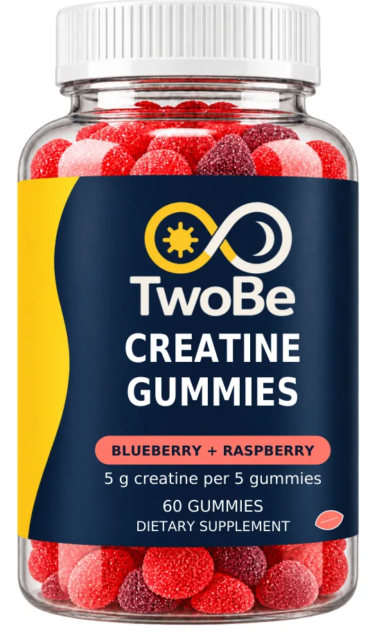 TwoBe Creatine Gummies - Blueberry-Raspberry — Gummies